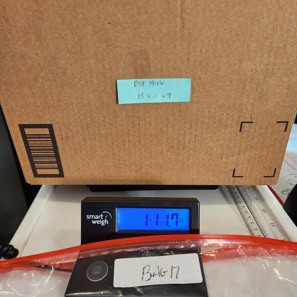 C EST 1946 Brown Bronze Faux Ostrich Leather Crossbody|Clutch Bag|Purse Boho - Picture 12 of 12